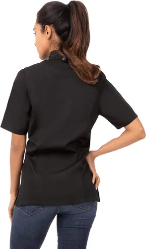 Vista 2 de Chef Works Abrigo de chef Springfield para mujer