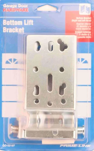 Vista 3 de Prime-Line GD 52197 Soportes de elevación inferiores, se adapta a vástagos de rodillo de puerta de garaje de 7/16 pulgadas de diámetro (1 juego)