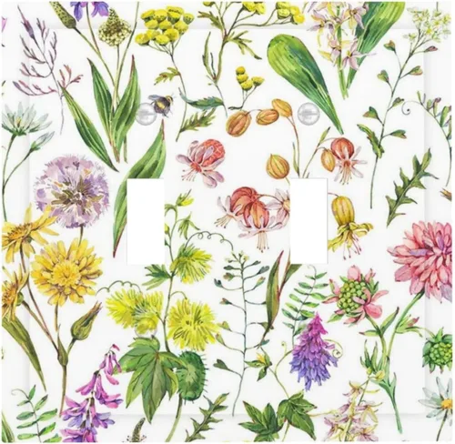 Vista 66 de Placa decorativa para interruptor de luz, diseño bohemio, abstracción, montaña y sol, 2 bandas, 1 palanca, 1 placa de pared dúplex, cubiertas