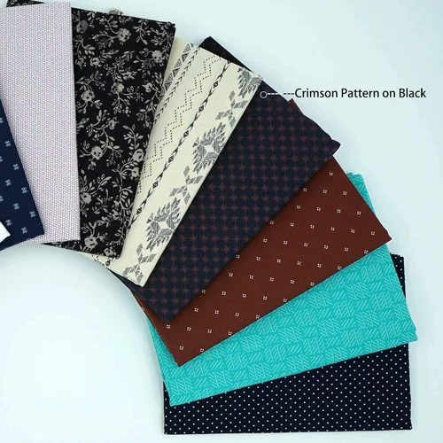 Vista 7 de Master FAB - Tela de algodón de The Yard para coser, diseño moderno para bricolaje, con estampado floral, lavable; 1 pieza de ancho completo que se