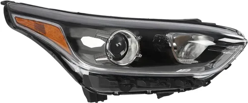 Vista 9 de Eapmic Carcasa transparente para proyector Faro delantero Ámbar Esquina Señal de Giro, para Kia Forte Koup 2010-2013 (lado izquierdo)