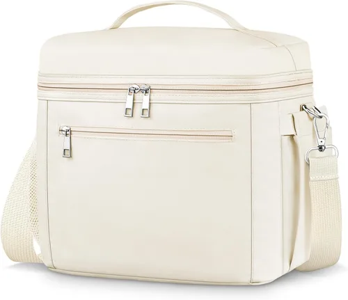 Vista 11 de DALINDA Insulated Lunch Bag Lunch Box for Women Men,Leak-Proof Cooler Bag Lunchbox Lightweight for Work Picnic,Study,Beach,Camping,Travel