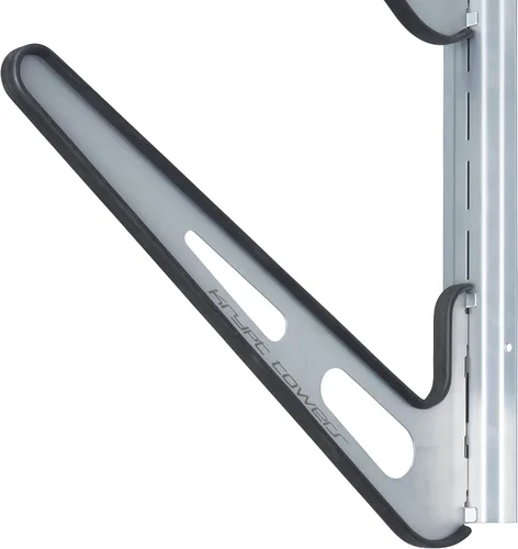 Vista 4 de Krypt Towers Ultimate Board Sports - Estante de almacenamiento para montaje en pared, soporte de tablero de acero resistente, dedos acolchados