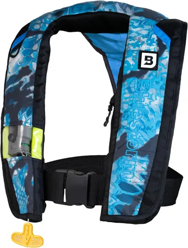 Vista 15 de BLUESTORM Stratus 35 Chaleco salvavidas inflable PFD para adultos Chaleco salvavidas automático de inflado automático aprobado por la Guardia