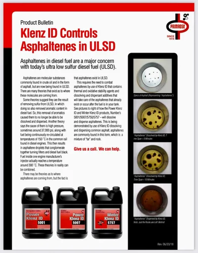Vista 7 de PRIMROSE Power Klenz ID 5007 Premium Select - Aditivo para combustible diésel