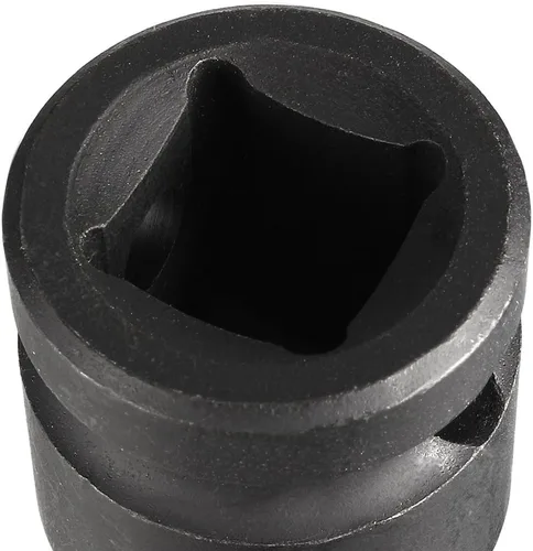 Vista 6 de uxcell 1/2" Drive x M8 (0.315 in) Impacto Triple Square Spline Bit Socket, métrico 3" longitud, acero Cr-Mo con junta tórica y pasador de clavija