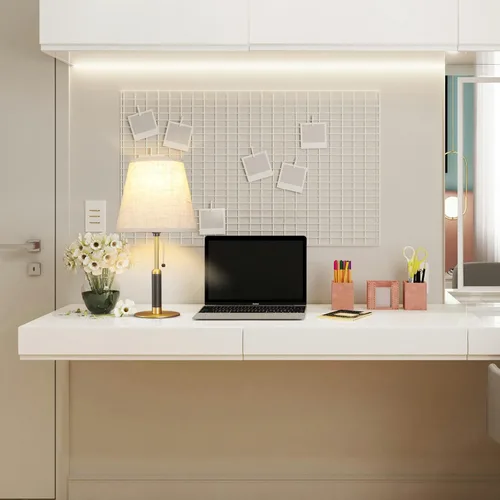 Vista 6 de 18.9" Modern Mid Century Table Lamp Pull Chain Bedside Lamps for Nightstand Lamp for Bedroom Living Room 3-Color Light Solid Wood/Metal/Fabric for