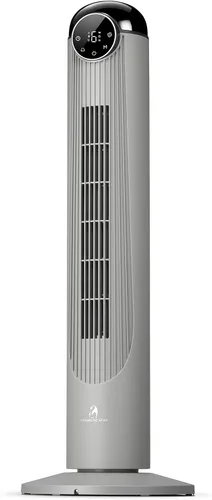 Vista 10 de Antarctic Star T36 Tower Fan-36 Inch, Bladeless Oscillating Fan with Remote, 6 Speeds & 4 Modes, LED Display, 9H Timer, Quiet Floor Standing Fan for