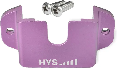 Vista 12 de HYS Soporte de radio de un solo lado para automóvil, soporte universal para micrófono de radio CB aficionado, kit de montaje con tornillos