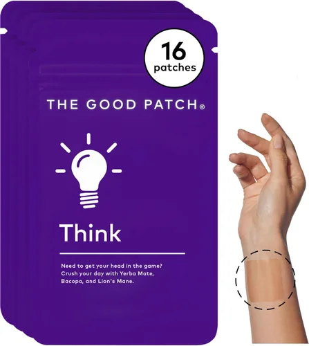 Vista 11 de El Parche B12 de The Good Patch, Parche Natural con Cafeína, B12 y Extracto de Té Verde, Bienestar Vestible a Base de Plantas, Ayuda a Promover