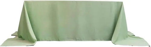 Vista 127 de Efavormart - Mantel rectangular, 60 x 102 pulgadas, resistente a las manchas y a las arrugas, lavable, mantel decorativo oblongo de tela de Amatista