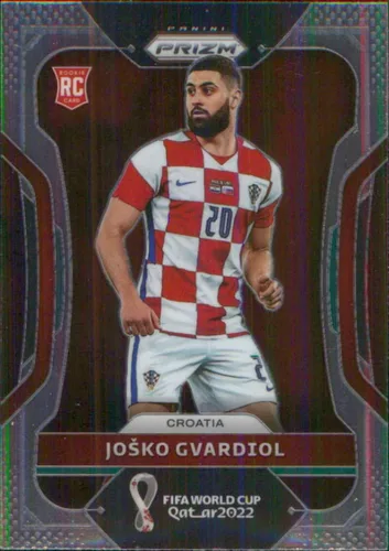 2022 Panini Prizm FIFA World Cup Qatar #59 Josko Gvardiol Croatia Rookie Soccer Card