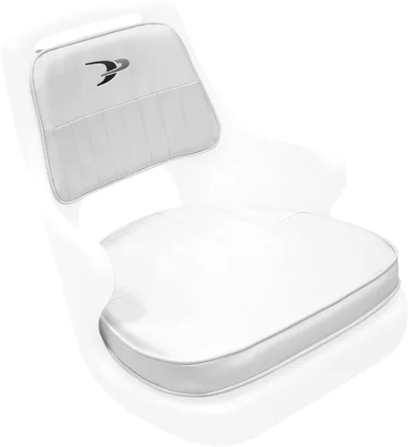 Vista 3 de Wise 8WD015-2-710 - Juego de cojines para silla piloto estándar, color blanco