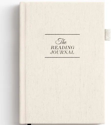 Vista 13 de JXSELECT Diario de Lectura Elegante - Registro de 60 Reseñas de Libros con Portaplumas y Bolsillo Trasero - Rastrea tu Progreso de Lectura - Regalo