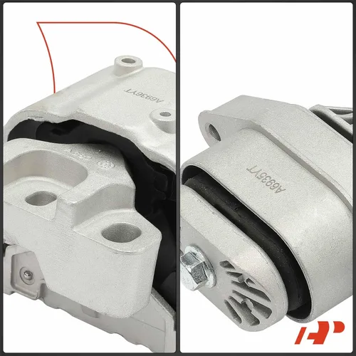 Vista 6 de A-Premium Kit de montaje de motor compatible con Volkswagen Jetta 1999-2004, Golf 1999-2005 y Audi TT Quattro 2004-2006, 2.8L 3.2L, juego de 2 piezas