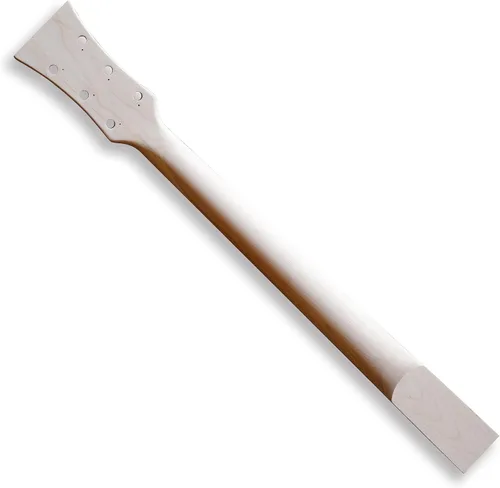 Vista 6 de BexGears DIY SES estilo guitarra eléctrica kits tilo con AAA flameado arce superior cuerpo arce cuello usted construye la guitarra