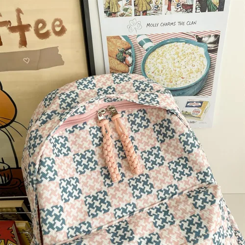 Vista 2 de Backpack For Women School Bag With Comfortable Strap Large Capacity Casual Daypack Book Bag