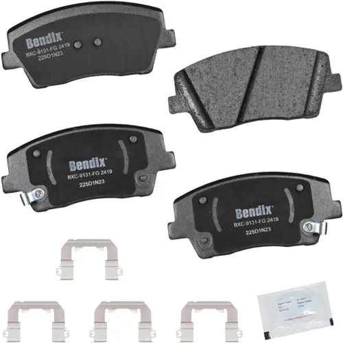 Vista 366 de Pastillas de freno delanteras semi-metálicas Bendix Priority1 CFM1774 para Ford Transit 2019-2017, Transit-150 2021-2015, Transit-250 2021-2015