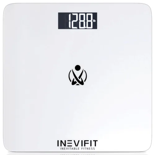 Vista 8 de INEVIFIT Bathroom Scale, Highly Accurate Digital Bathroom Body Scale, Measures Weight up to 400 lbs. Includes