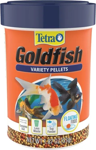 Vista 17 de Tetra Goldfish Flakes, dieta nutricionalmente equilibrada para peces de acuario, copos enriquecidos con vitamina C, 0.42 onzas
