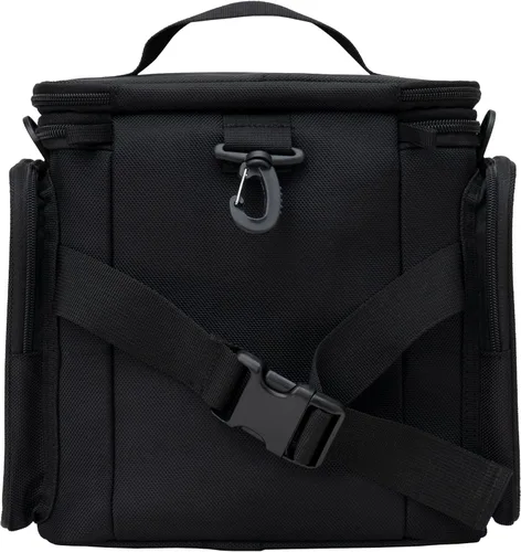 Vista 3 de Protec Trumpet Double Mute Bag con paredes Moduar y soporte de silencio (Modelo M410) Negro