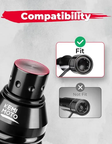 Vista 3 de KEMIMOTO Base de montaje de resorte de luces látigos, base de resorte de liberación rápida para UTV, ATV, barco, todoterreno, lado a lado