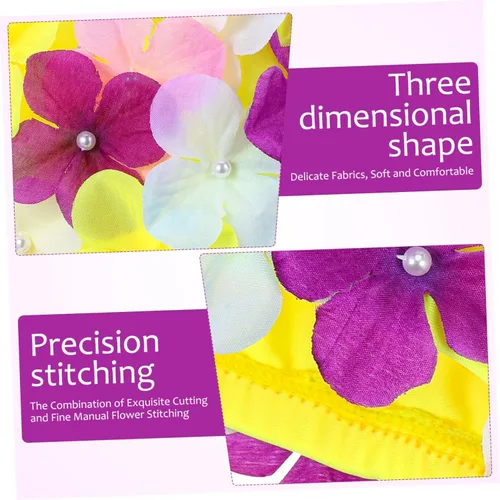 Vista 7 de VANZACK Gorros de ducha para mujer, gorro de natación con flores, gorro de natación floral, gorro de natación para mujer