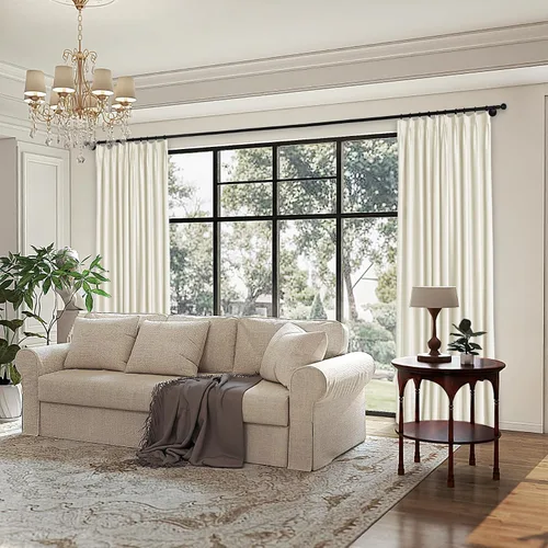 Frelement Cortinas de terciopelo para oscurecer la habitación, paneles de ventana con aislamiento térmico para dormitorio, cortinas plisadas para