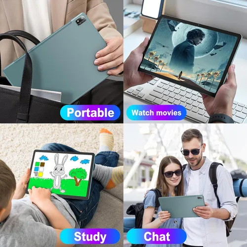 Vista 8 de AISLPC Tableta Android 13 de 11 pulgadas 16GB RAM+256GB ROM+1TB Expandir Octa-Core Tablets PC con doble ranura para tarjeta SIM, pantalla 2K 2000 x
