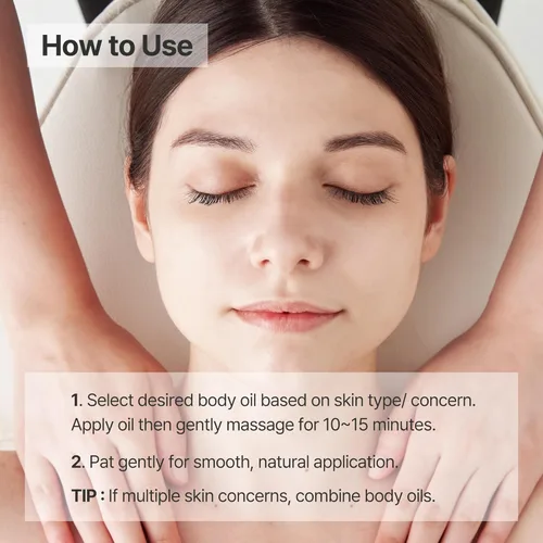 Vista 5 de OxygenCeuticals Aceite de tratamiento para moldear el cuerpo, 33.8 fl oz (33.8 fl oz), aceite profesional de masaje corporal con extractos botánicos