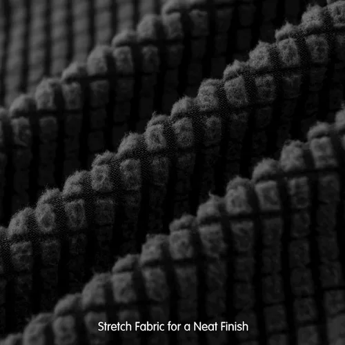 Vista 9 de CHUN YI Fundas para sofá de 7 piezas, lavables, fundas elásticas para sofá de 3 cojines con respaldo y fundas de cojín separados, protector