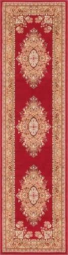 Vista 106 de Rugs.com, colección Amaya - Alfombra de pelo medio marrón de 2 x 3 pies perfecta para entradas, cocinas, rincones para desayunar, piezas de realce