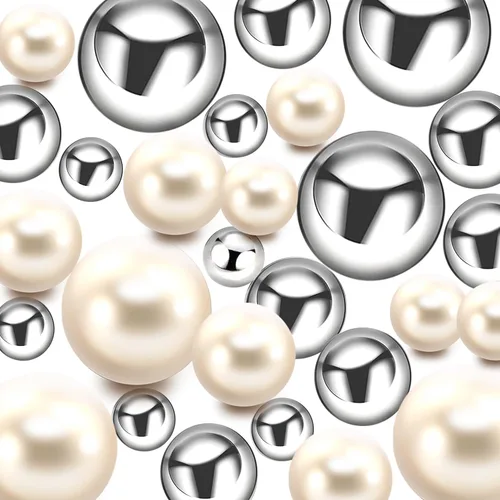 Vista 21 de 100 Piezas de Perlas Flotantes Sin Agujero para Jarrones y 500 PIEZAS para Flotar, Cuentas Flotantes para Centro de Mesa, Decoración del Hogar, Mesa