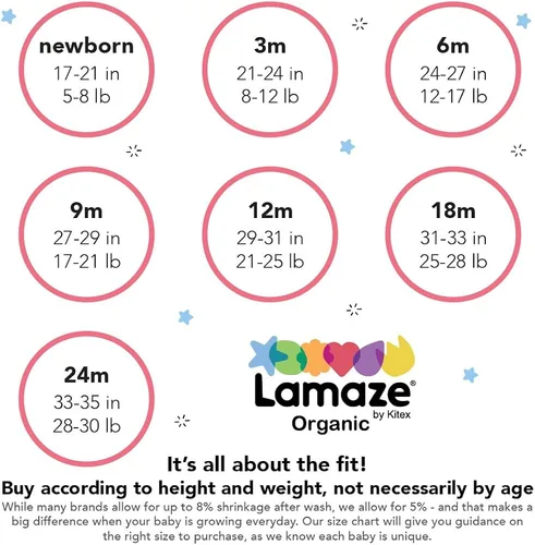 Vista 4 de Lamaze Organic Baby Baby Boys 10 Piece Gift Set