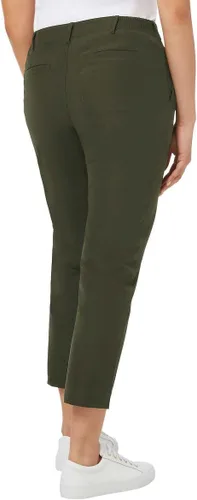 Vista 3 de Kirkland Women's 4-Way Stretch Ankle Travel Pants Lightweight Water Resistant Elastic Waist Work Pants with Pockets - Green 12