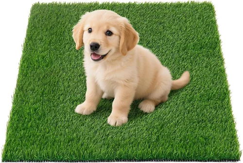 Vista 11 de Almohadilla de Hierba Artificial para Orinar para Perros, Almohadillas de Reemplazo de Hierba Falsa para Entrenamiento de Orinal para Mascotas