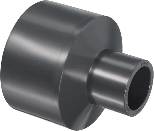 Vista 16 de PATIKIL UPVC Reductor de tubería de 1 "x 1/2" Socket Schedule 80, conector adaptador de acoplamiento recto, gris