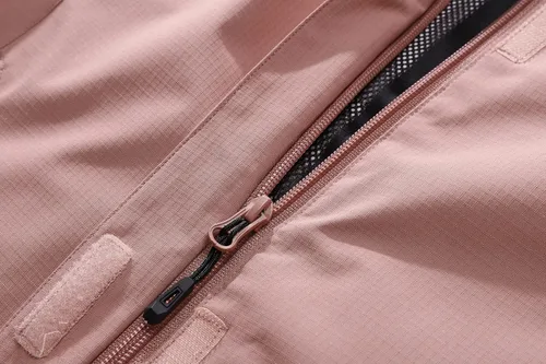 Vista 8 de OTU Chaqueta impermeable para mujer, ligera, impermeable con capucha para senderismo, viajes al exterior.