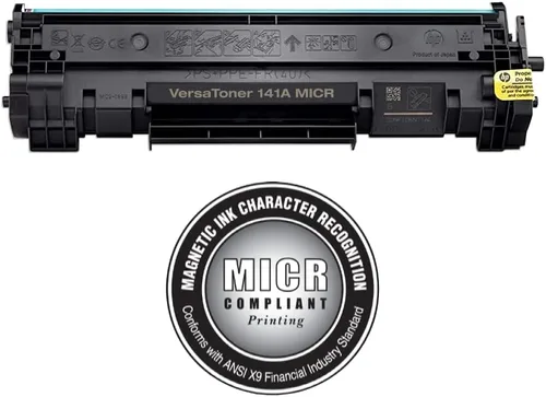 Vista 2 de VersaToner - Cartucho de tóner MICR 141A (W1410A) para impresión de cheques - Compatible con impresoras VersaCheck M110 MXE, HP LaserJet M110, M111