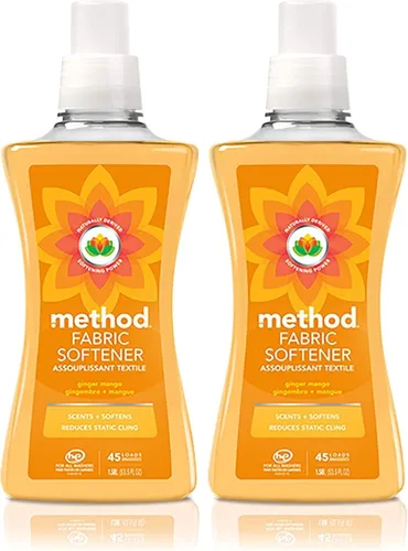 Vista 10 de Method Suavizante de telas; salvia de playa; 53.5 onzas; 45 cargas; paquete de 4; el embalaje puede variar