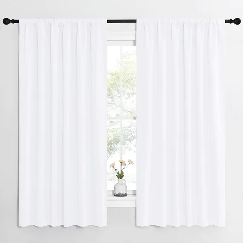 62"W x 63"L (Pack of 2) · Blanco puro