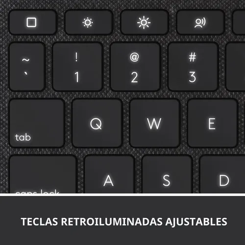 Vista 8 de Logitech Funda de teclado tipo folio resistente para iPad (10ª generación y A16) con conector inteligente y teclado duradero a prueba de derrames