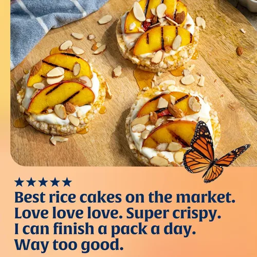 Vista 9 de Lundberg - Tortas de arroz integrales orgánicas con canela, 9.5 onzas