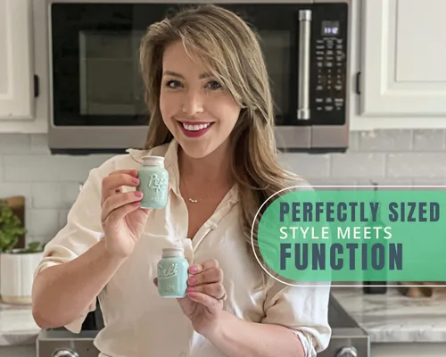 Vista 4 de Comfify - Salero y pimentero, diseño clásico de tarro, adorable jarro decorativo de estilo clásico, rústico, chic, hechos en cerámica resistente