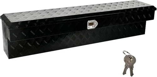 Vista 15 de Caja de herramientas de aluminio de 33 pulgadas para camión, caja de herramientas para camioneta, caja de herramientas para remolque, caja