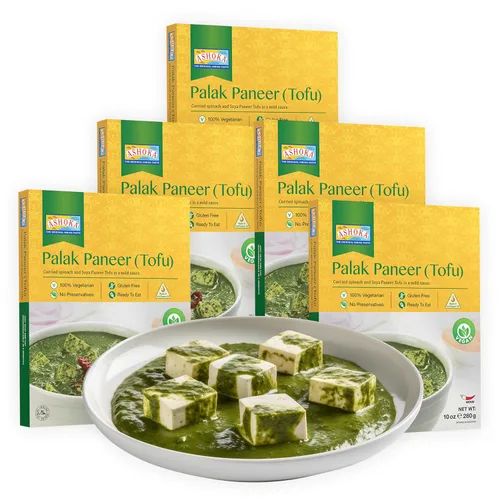 Vista 34 de Ashoka Traditional Meals 1932, puré de verduras veganas, curry instantáneo, totalmente naturales, comidas listas para comer para microondas, Bombay
