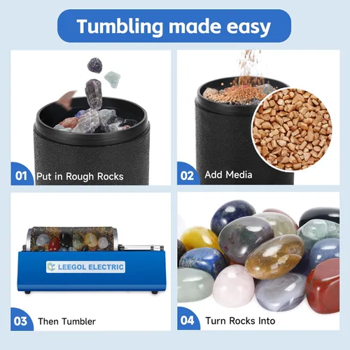 Vista 4 de Leegol Electric Barril de repuesto de 3 libras para vaso de roca