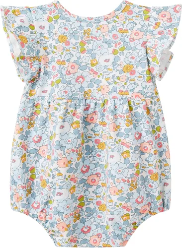 Vista 2 de pureborn Mameluco de algodón súper suave para niñas de 0 a 24 meses