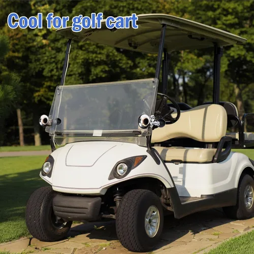 Vista 6 de Timoo Bocina de bicicleta para adultos, cuerno clásico de metal para carrito de golf, se adapta a todas las barras de mango de bicicleta, sonidos