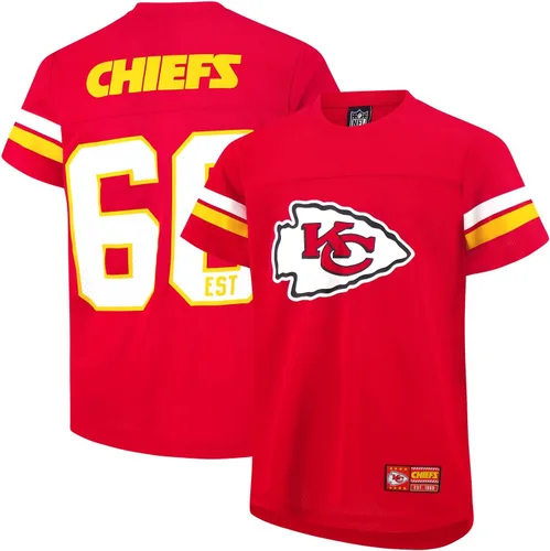 Vista 8 de Ultra Game NFL - Camiseta de malla vintage para niños